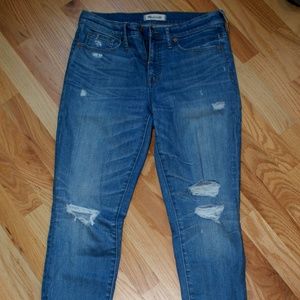 Madewell skinny 9" high rise